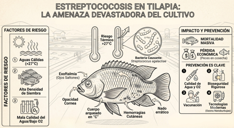 Estreptococosis en la Tilapia: La Enfermedad del Calor que Hay que Saber Prevenir
