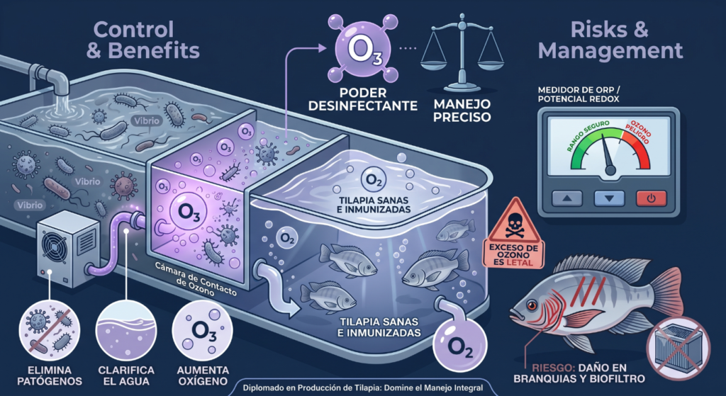 Ozono en la Sanidad Acuícola: Un Desinfectante Poderoso que Hay que Saber Manejar