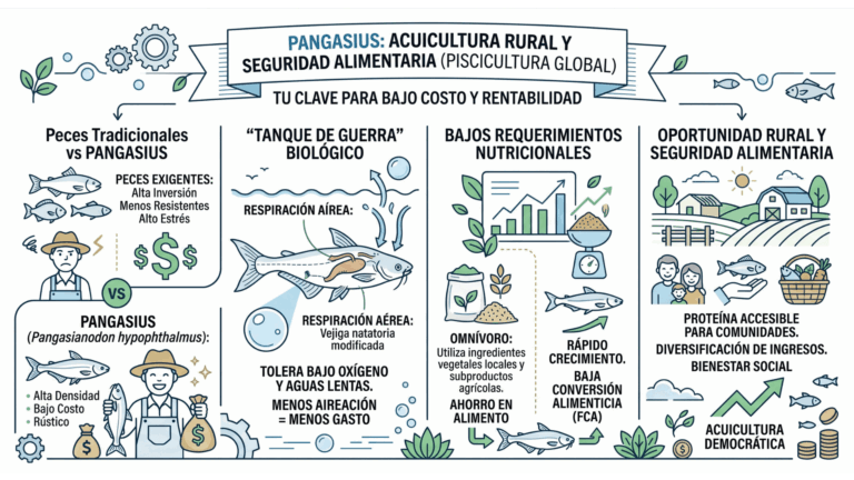 Pangasius en Acuicultura: Rentabilidad Explosiva, Ciencia y Verdad sobre el Riesgo Ambiental.
